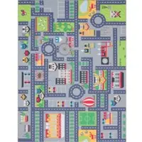Tapis.nl Tapis pour enfants Bini gris 80x150 cm