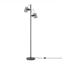 Tapis.fr Lampadaire Caleo nickel