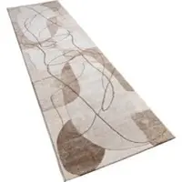 Tapis.fr Tapis Tiana beige 80x300 cm