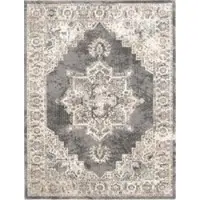 Tapis.fr Tapis d'intérieur & extérieur Torino gris 80x150 cm