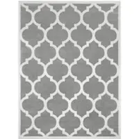 Tapis.fr Tapis Sinay gris 160x220 cm