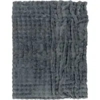 Tapis.fr Couverture douce Arnia anthracite 200x240 cm