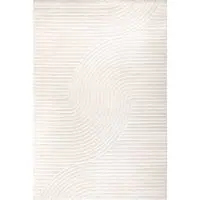 Tapis.fr Tapis moderne Lusenta beige 120x170 cm