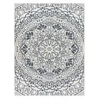 Tapis.fr Tapis d'intérieur & extérieur Cocoon bleu 80x200 cm