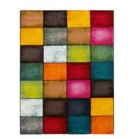 Tapis.fr Tapis moderne Samara multicolore 120x170 cm