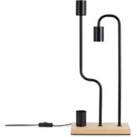 Tapis.nl Lampe de table Keral marron
