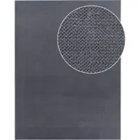 Tapis.fr Tapis en fourrure Soraya anthracite 120x160 cm