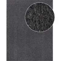 Tapis.fr Tapis tissé á plat Barca anthracite 280x380 cm