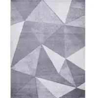 Tapis.fr Tapis Bavaria gris 80x300 cm