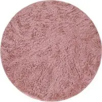 Tapis.nl Tapis à poils longs Silvana couleur baie 160 cm rond