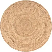 Tapis.nl Tapis en jute Vibora naturel 200 cm rond