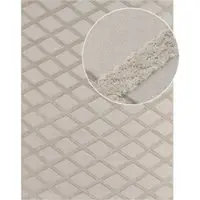 Tapis.fr Tapis lavable Utah crème 230x340 cm