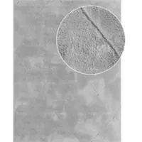 Tapis.fr Tapis lavable Utah gris 60x100 cm