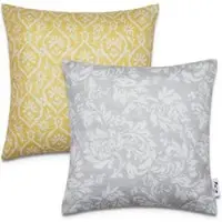 Tapis.nl Housse de coussin Chino or 45x45 cm, 2 pièces