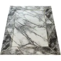 Tapis.fr Tapis Krevor jaune 120x170 cm