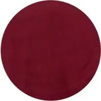 Tapis.fr Tapis Calissa rouge 80 cm rond