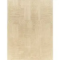 Tapis.fr Tapis en fourrure Lelystar beige 160x220 cm