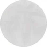 Tapis.fr Tapis moelleux Solina blanc 200 cm rond