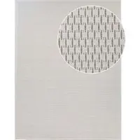 Tapis.fr Tapis d'intérieur & extérieur Timba ivoire 60x100 cm