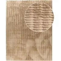 Tapis.fr Tapis en fourrure Arnia beige 200x280 cm