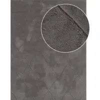 Tapis.fr Tapis lavable Utah anthracite 80x150 cm