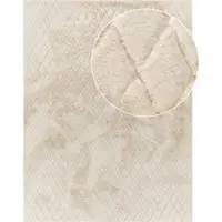 Tapis.fr Tapis en fourrure Arnia crème 160x220 cm