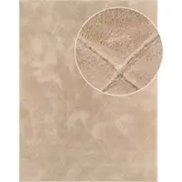 Tapis.fr Tapis lavable Utah beige 60x100 cm