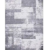 Tapis.fr Tapis Bavaria gris 80x150 cm