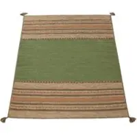 Tapis.nl Tapis tissé main Kilian vert 160x220 cm