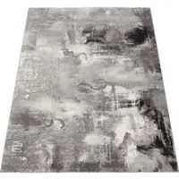 Tapis.fr Tapis Horizon gris 120x170 cm