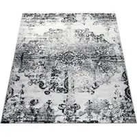 Tapis.fr Tapis Mara gris 60x100 cm