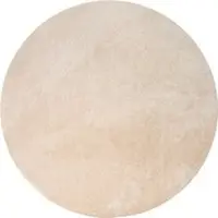 Tapis.fr Tapis Calissa beige 160 cm rond