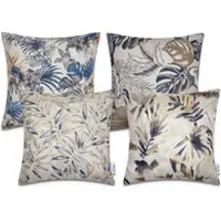 Tapis.nl Housse de coussin Chino multicolore 45x45 cm, 4 pièces