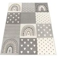Tapis.fr Tapis pour enfants Ninique gris 133 cm carré