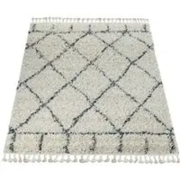Tapis.nl Tapis à poils longs Nadori crème 80x150 cm