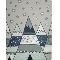 Tapis.fr Tapis pour enfant lavable Chiko gris 120x160 cm