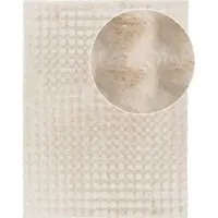 Tapis.fr Tapis en fourrure Arnia crème 120x160 cm