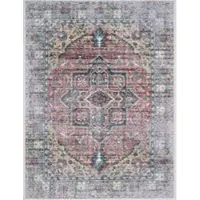 Tapis.fr Tapis lavable Leoni multicolore 60x100 cm