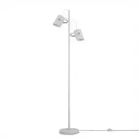 Tapis.fr Lampadaire Caleo blanc