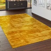 Tapis.fr Tapis vintage Gloria jaune 120x170 cm