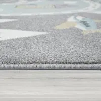 Tapis.fr Tapis pour enfants Caprise vert 160 cm rond