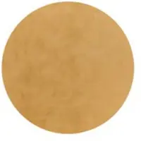 Tapis.fr Tapis moelleux Solina jaune 160 cm rond
