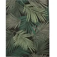 Tapis.fr Tapis d'intérieur & extérieur Ostenza noir 160x230 cm