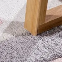 Tapis.nl Tapis pour enfants Kosmos rose 120 cm rond