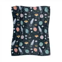 Tapis.fr Couverture douce pour enfants Colin multicolore 127x150 cm