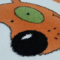 Tapis.nl Tapis pour enfants Die lieben sieben blanc 160 cm rond