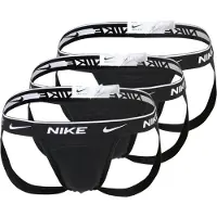 Nike Nq00ke1279 Jockstrap 3 Units Noir XL Homme