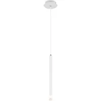 Globo Suspension, métal blanc, satiné, H 120 cm