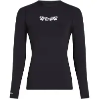 O'Neill T-shirt fonctionnel 'Skins' noir / blanc