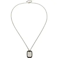 Armani Exchange Chaîne noir / argent